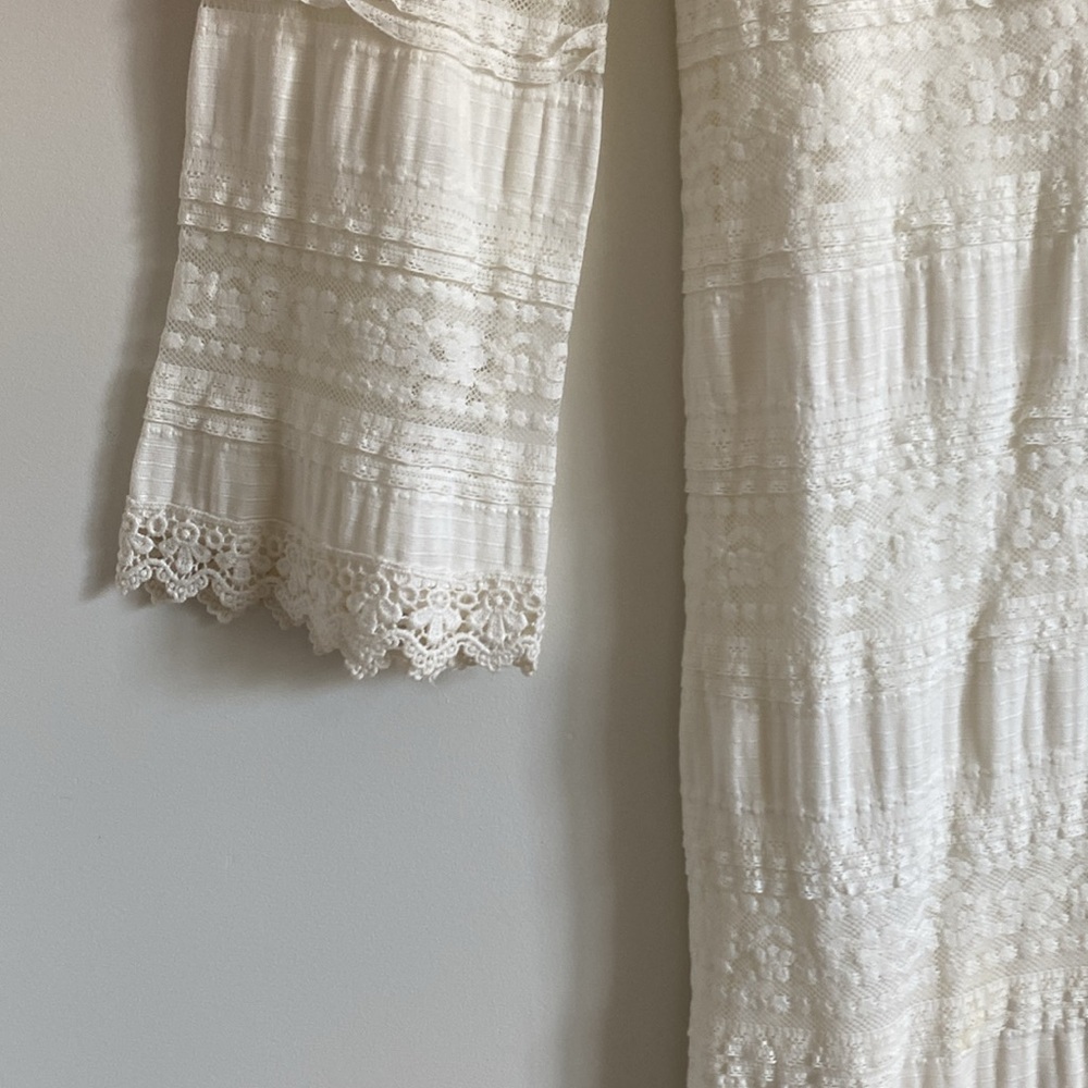 Boho Lace Dress - Bridal - Picture 6 of 9